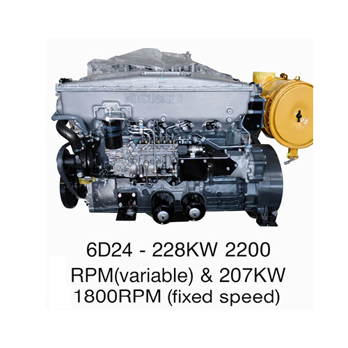 MITSUBISHI MARINE ENGINE - 6D24 - 228KW 2200 RPM